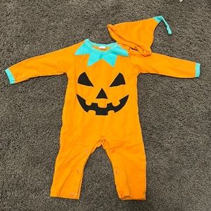 Pumpkin Romper with Hat